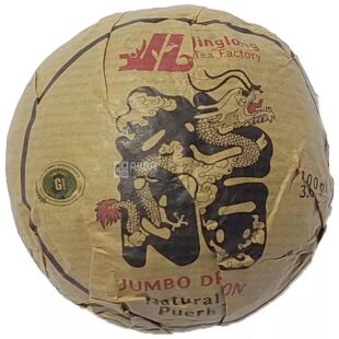 Teahouse Jumbo Dragon, 100 г, Чай Шу Пуэр Цзин Лун “Большой Дракон”