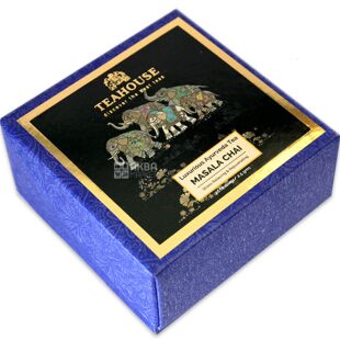 Teahouse Masala, 20 шт. х 2,5 г, Чай Масала со специями
