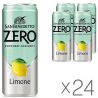 San Benedetto Zero Limone, Упаковка 24 шт. х 0.33 л Напій газований соковмісний Лимон, без цукру Сан Бенедетто, ж/б