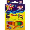 VGR, 100 г, Пластилин, 6 цветов