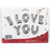 Angel Gifts, 8 шт. х 42 см, Набор воздушных шариков I Love You, в ассортименте
