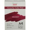 Chivalry Gouache Color Pad, Альбом для гуаші на пружині, 20 аркушів А4, 160 г/м2