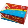 Klerk, 100 шт. х 50 мм, Скріпки закруглені, нікельовані