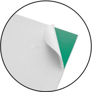 Angel Gifts, 10 аркушів, Фоаміран для творчості самоклеючий А4, зелений