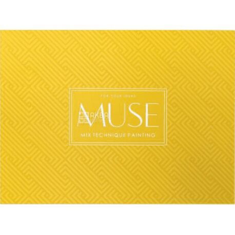 Школярик Muse, 1 шт., Альбом для малювання А4, відривний, 15 аркушів, 240 г/м2