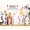 Школярик Universal, 1 шт., Альбом для змішаних технік малювання (В4 240 х 320 мм), 12 аркушів, 310 г/м2