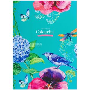 Школярик Colourful, 1 шт., Зошит в лінію А4, 80 аркушів, в асортименті