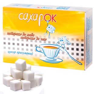 Сахарок, 850 г, Цукор-рафінад буряковий, білий