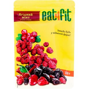 Eat4fit, 150 г, ІтфоФіт, Суміш ягідна, Ягідний мікс
