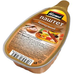 Hame, 105 г, Паштет Французький, зі свинини, ж/б