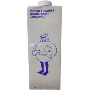 Minor Figures, 1 л, Напій вівсяний для бариста, органічний