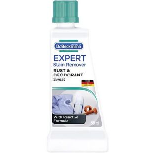 Dr.Beckmann Expert, 50 мл, Средство для выведения пятен от ржавчины, пота и дезодоранта, Доктор Бекман
