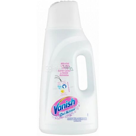 Vanish Oxi Action, Stain Remover and Bleach, 2 L