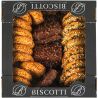 Biscotti Mix, 450 г, Бискотти Печенье Делицио Микс, Ассорти 3-х видов печенья