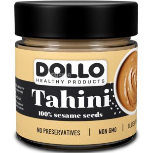 Dollo Tahini, 200 г, Паста кунжутная, стекло