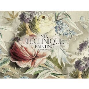 Школярик Muse, 1 шт., Альбом для рисования А4, отрывной, 15 листов, 240 г/м2