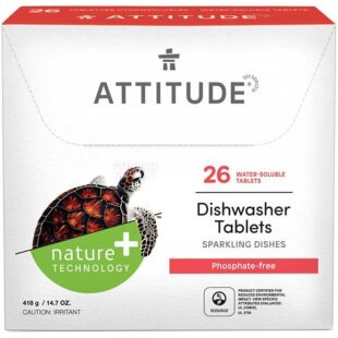 Attitude, 26 шт, Таблетки для посудомийних машин