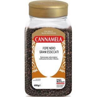Cannamela, 400 г, Перец черный горошком, ПЭТ