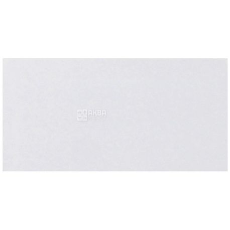 Конверт Е65 (110х220 мм) белый 100 шт., с отрывной лентой