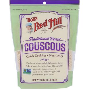 Bob's Red Mill, Pearl Couscous, 453 г, Бобс Ред Милл, Кускус белый