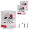 Mildi Absorbtion, Упаковка 10 шт. х 1 рул., Рушник паперовий Мілді, 2-шаровий, 50 м, 217 аркушів, 230 х 225 мм