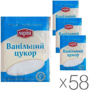 Мрія, Упаковка 58 шт. х 10 г, Ванільний цукор
