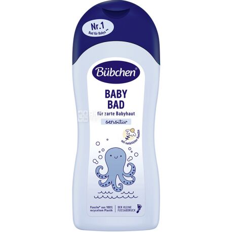 Bubchen, 1000 ml, Baby bath, With chamomile extract