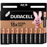 Duracell AA, 18 шт., 1,5 V, Батарейки лужні, LR6