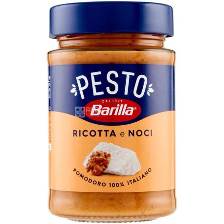 Barilla Pesti Ricotta e Noci, 190 g, Pesto Sauce