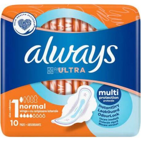 Always, 10 pcs., Aroma pads, Ultra Normal Plus