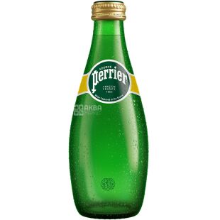 Perrier, 0,33 л, Перье, Вода минеральная газированная, стекло