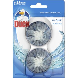 Duck, 2х50 г, Таблетка чистоти для зливного бачка, Морський 