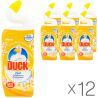 Duck, 500 мл, Упаковка 12 шт., Засіб для чищення унітазу, Цитрусовий