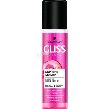 Gliss Kur Supreme Length, Conditioner, for long hair, 200 ml