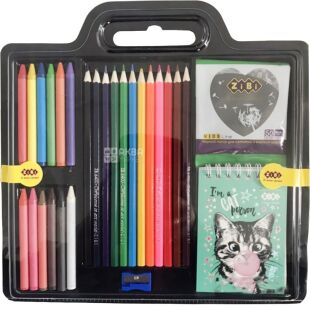 Zibi, Набор для рисования 5в1, от 4-х лет, в ассортименте