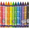 Школярик Crayons Unicorn, Олівці кольорові воскові, 12 кольорів, з 3-х років