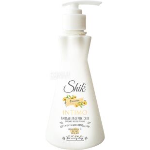 Shik Intimo Antiallergenic Care, 300 мл, Гель для интимной гигиены, Календула и одуванчик