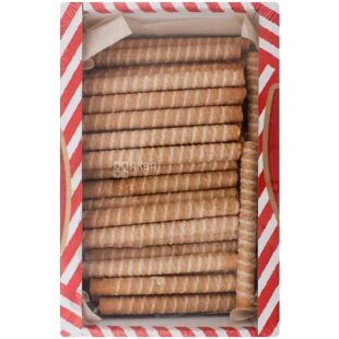 Delicia, 450 г, Деліція, Вафельні трубочки зі смаком пряженого молока