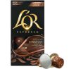 L'OR Espresso Chocolat, 10 шт., Кофе в капсулах, Эспрессо с шоколадным вкусом