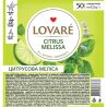 Lovare Citrus Melissa, 50 шт. х 1,5 г, Чай зеленый, Цитрусовая мелисса