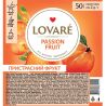 Lovare Passion Fruit, 50 шт. х 2 г, Чай чорний, Пристрасний фрукт