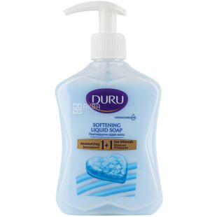 Duru, 300 мл, Мило рідке зволожуюче Дуру, Морські мінерали, з дозатором