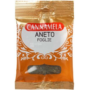 Cannamela, Aneto Foglie, 10 г, Укроп сушеный