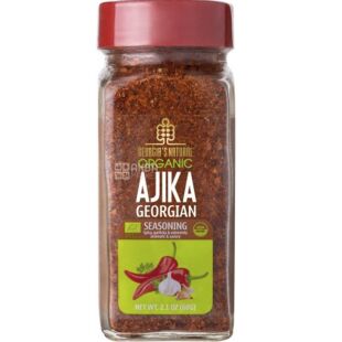 Georgia's Natural, 60 г, Смесь специй Аджика грузинская, стекло