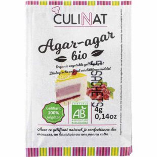Culinat, 5 х 4 г, Загуститель Агар-агар с морских водорослей, органический