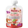 Holle Fruity Fox, 85 г, Пюре для детей, Яблоко, банан и ягоды с йогуртом, с 8 месяцев