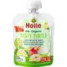 Holle Tasty Turtle, 85 г, Пюре дитяче Яблуко-Груша з йогуртом Холле, з 8-ми місяців