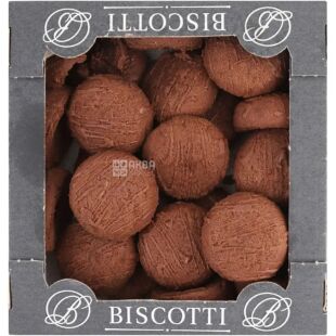 Biscotti Fondani, 1,9 кг, Бискотти Фонданные, Печенье песочное, шоколадное