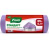Fino Стандарт, 50 шт., 35 л, Пакеты для мусора, с затяжками