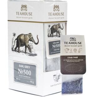 Teahouse, 15 пак. х 3 г, Чай черный, Граф Грей